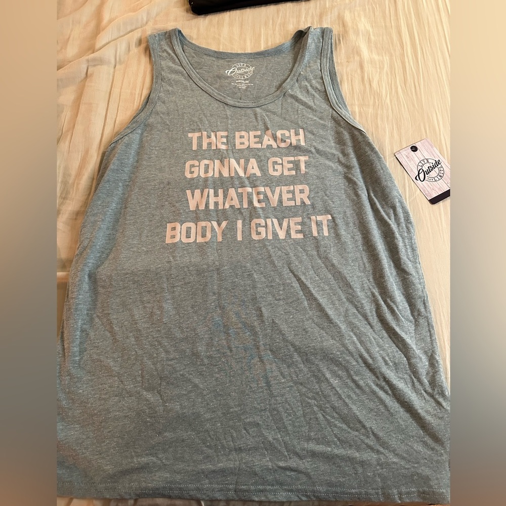 Outside Tank Top NWT